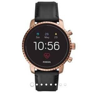 Fossil Smartwatch Gen 4 Q Explorist HR Leather